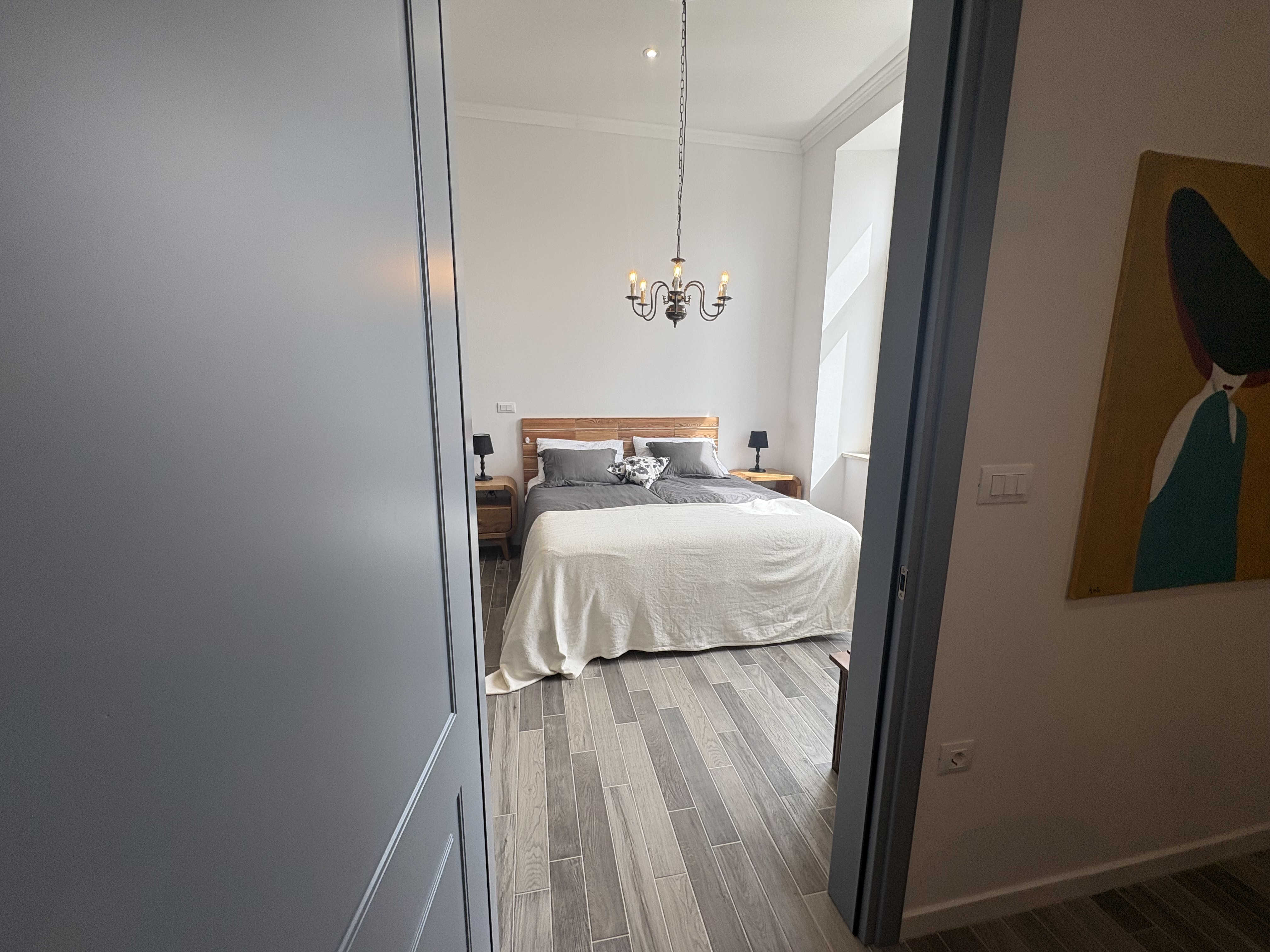 Villa Scvola bedroom with comfortable bed